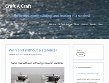 Tablet Screenshot of craftacraft.com